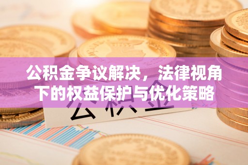 黄平公积金争议解决，法律视角下的权益保护与优化策略