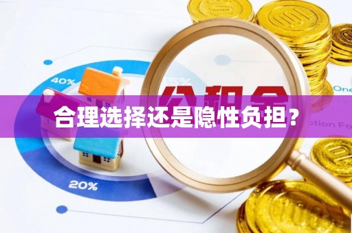 黄平合理选择还是隐性负担？