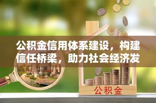 黄平公积金信用体系建设，构建信任桥梁，助力社会经济发展