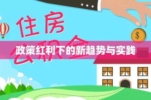 黄平政策红利下的新趋势与实践